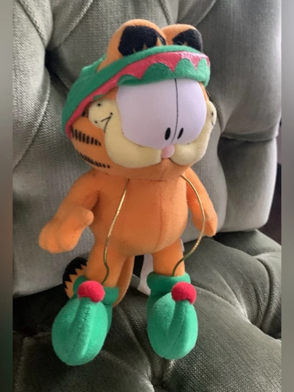 Vintage Special Edition Russell Stover Garfield The Cat Elf Plush W/Elastics